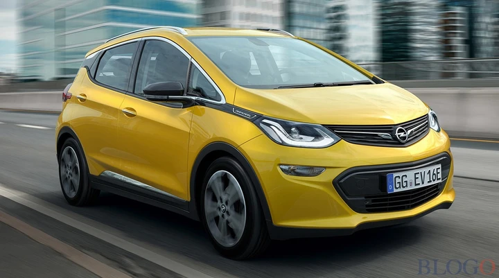 Opel Ampera-e: foto e informazioni prima del Salone di Parigi 2016