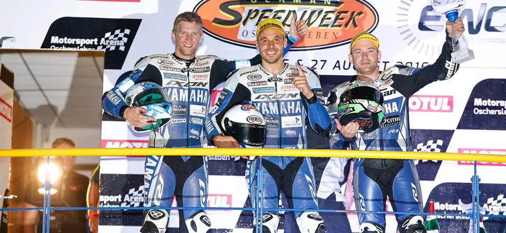 8 Ore Oschersleben 2016: vince Canepa con Yamaha GMT97, titolo a Suzuki SERT