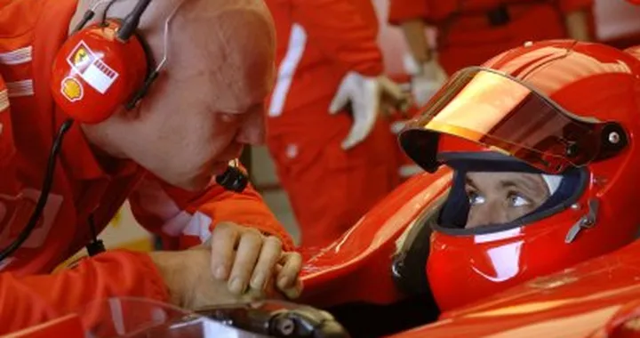 Valentino Rossi - a un secondo da Schumacher