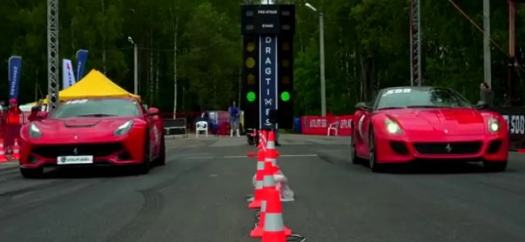 Ferrari 599 GTO contro F12: qual è la più veloce?