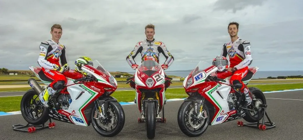Team MV Agusta Reparto Corse al via in Superbike e Superport