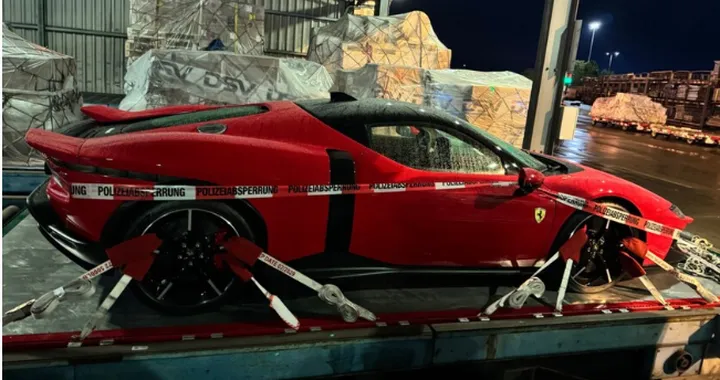 Ferrari 849 Testarossa rubata in Belgio: fermata in aeroporto prima del volo per il Messico