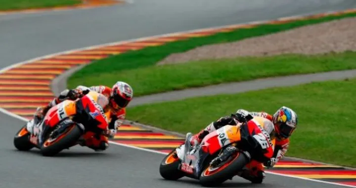 Pedrosa: "volevo regalare una vittoria al team". Stoner: "sono molto deluso, stavo lottando per la vittoria"