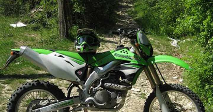 Prova della Kawasaki KXE 450F