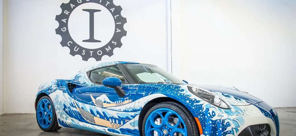 Alfa Romeo 4C Hokusai: la nuova one-off da Garage Italia