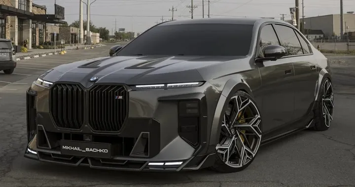 L'elegante BMW Serie 7 si trasforma in una belva piena di eccessi