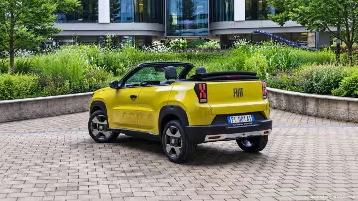 La Fiat Grande Panda diventa Cabrio: così è tutta un'altra macchina