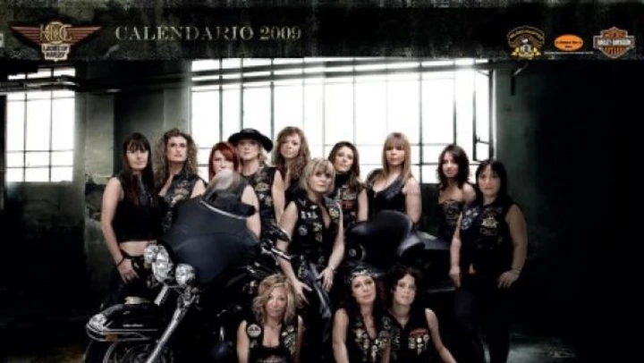 Calendario benefico Ladies of Harley 2009