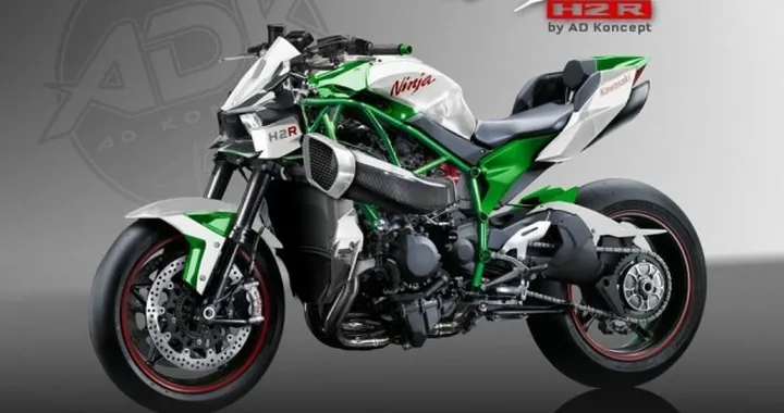 Kawasaki H2R Streetfighter by ADK Design, la naked da 300 cavalli