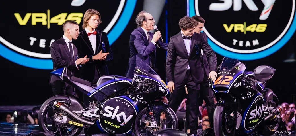Svelate le livree delle Moto3 e Moto2 dello Sky Racing Team VR46