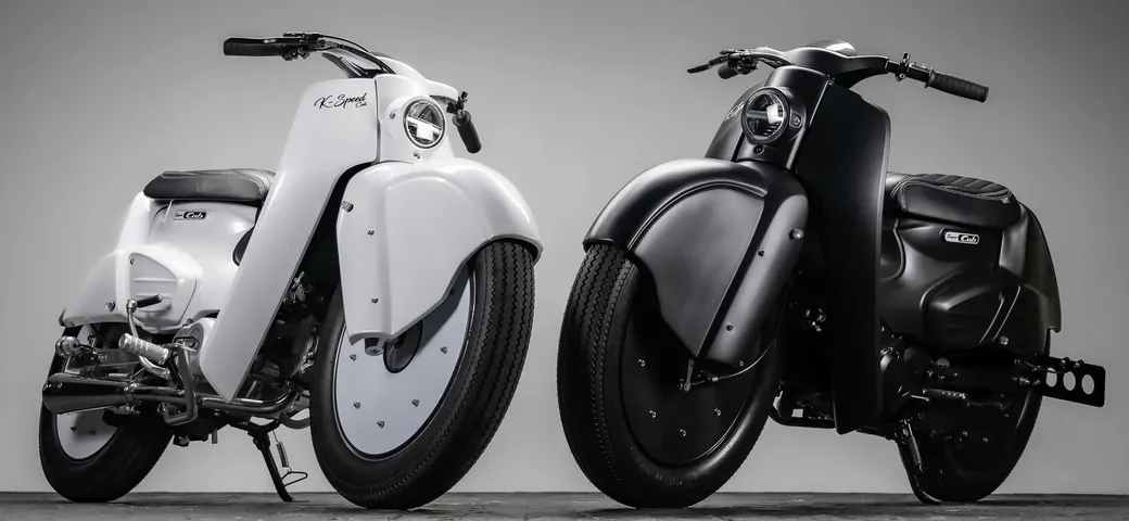 K-Speed trasforma l'Honda Cub in una streamliner