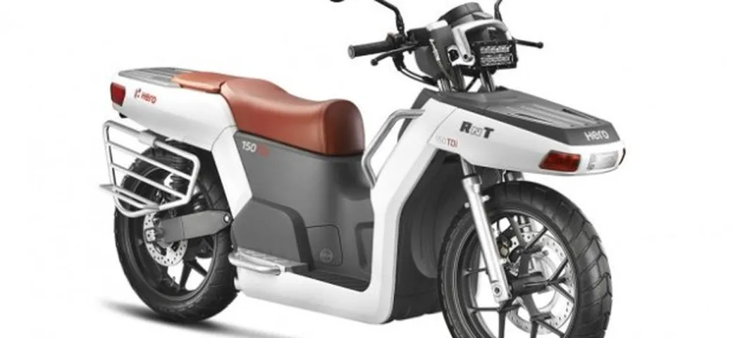 Hero MotoCorp: Concept RNT 150 Turbo Diesel a due ruote motrici