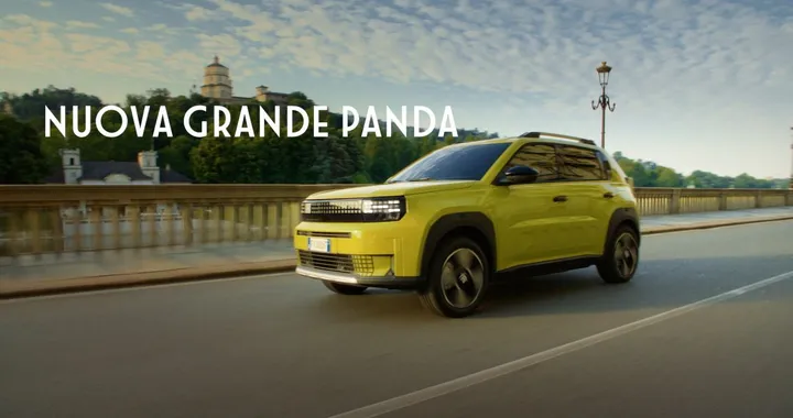 Fiat Grande Panda al Festival di Sanremo con la canzone di Al Bano