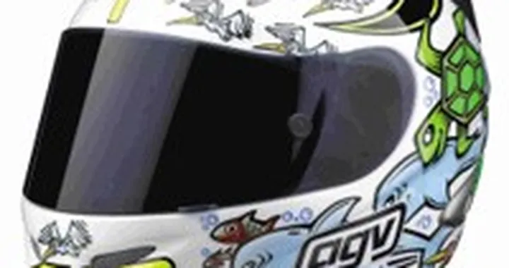 Casco AGV Valentino Rossi White Zoo