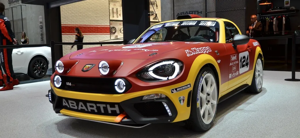 Abarth 124 Rally al Salone di Ginevra 2016 Live