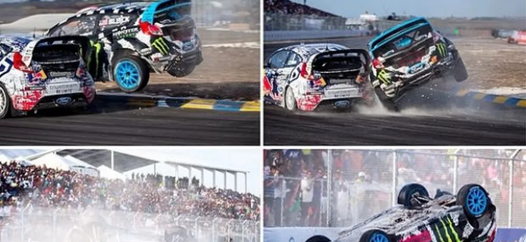 Ken Block: video dello spettacolare incidente