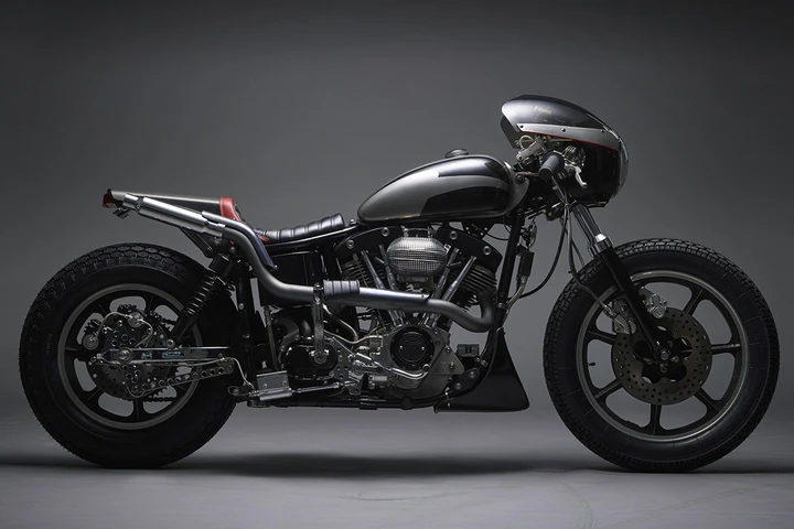 Jamesville Shovelhead Cafè Racer: rivive la Harley Davidson XLCR
