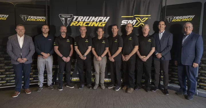Triumph Racing all'AMA SuperMotocross dal 2024