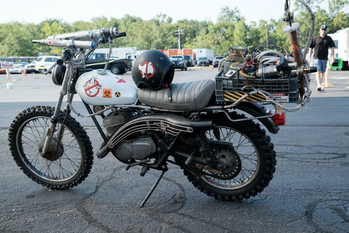 Svelata la moto Ecto-2 del film Ghostbusters
