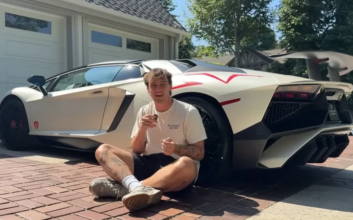 Lamborghini Aventador SV, il sogno di uno youtuber tramutato in incubo