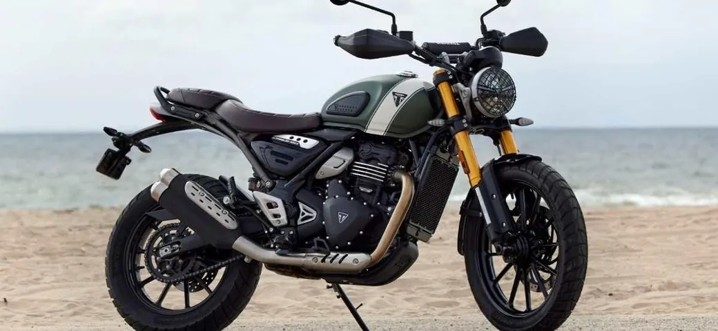 Triumph Scrambler 400 X: la nuova moto debutta in un importante mercato