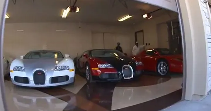 Il garage di Floyd Mayweather