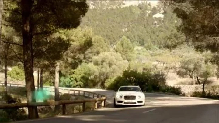 Salone di Francoforte 2013: Bentley Continental GT V8 S in video