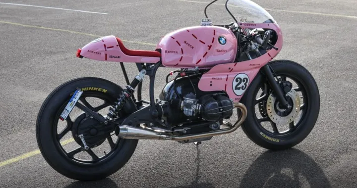 BMW R80 Pink Pig: la café racer da 1000 cc ispirata alla Porsche 917