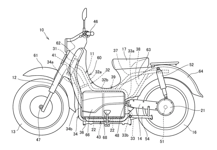 Honda EV-Cub: Mobile Power Pack rimovibile per la versione di serie
