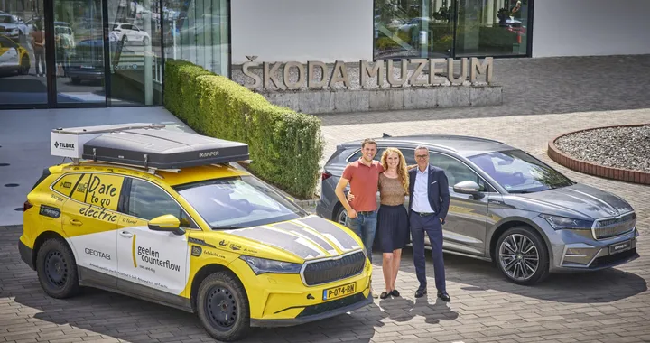 Una Škoda Enyaq speciale si unisce alla collezione del museo aziendale