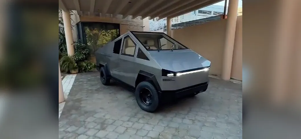 Replica della Tesla Cybertruck: il capolavoro ingegneristico del Pakistan