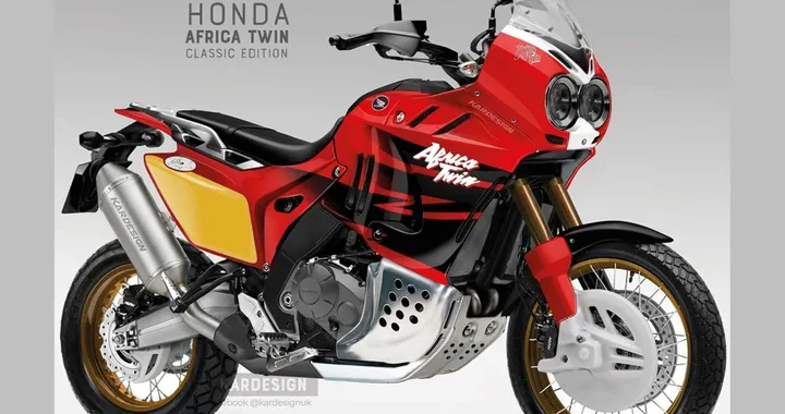 Effetto nostalgia: ecco come sarebbe la nuova Africa Twin "Classic"