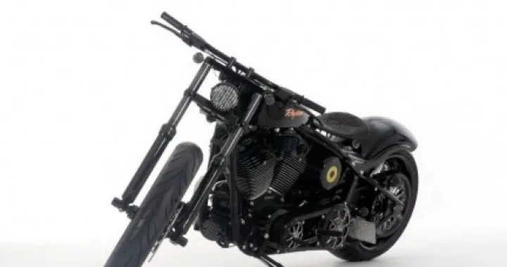 Un chopper omaggio a Johnny Cash