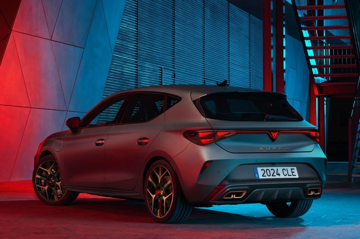 Cupra leon 2024 posteriore