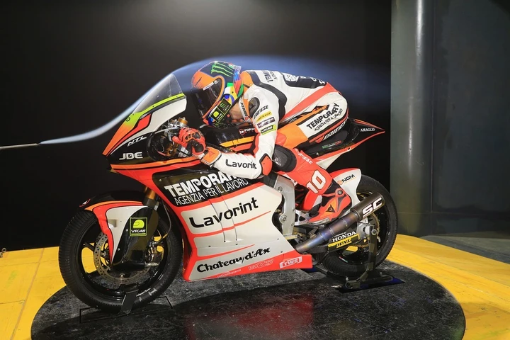 Moto2, Forward Racing in galleria del vento