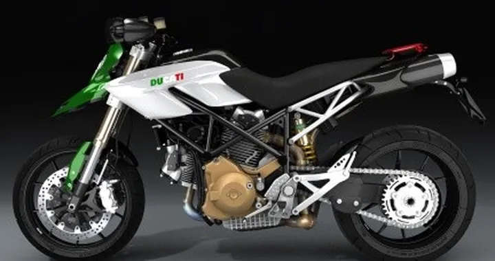 Foto del giorno: 3D Hypermotard Tricolore