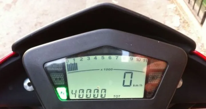 Foto del giorno: Sergia (Hypermotard), 40.000 km e non sentirli