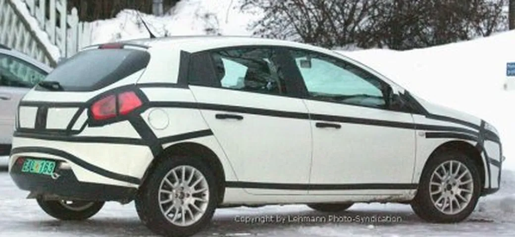 Fiat Bravo - foto spia degli interni
