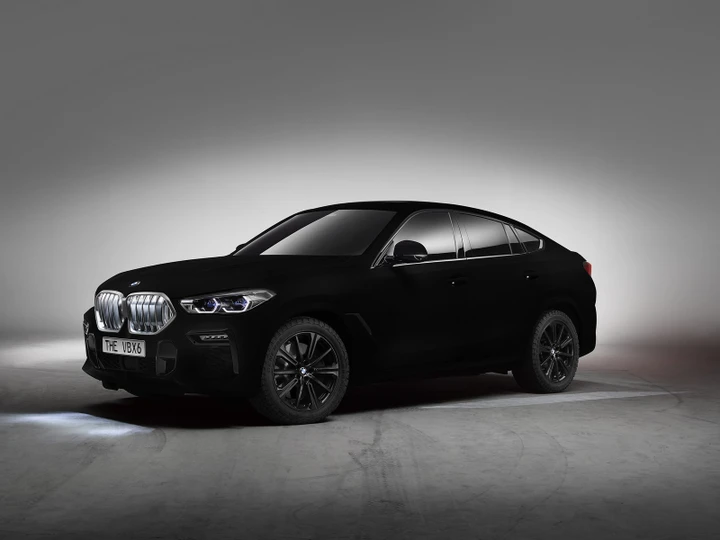 Nuova BMW X6: la show car con la vernice Vantablack