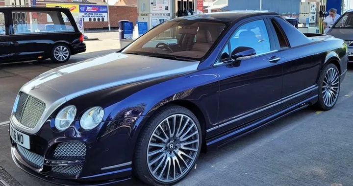 La Bentley Flying Spur si trasforma in un lussuoso pick-up