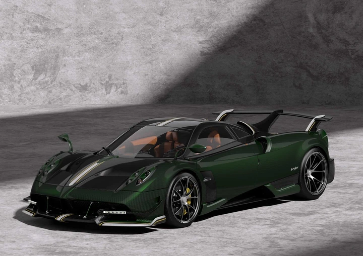 Pagani Huayra BC Pacchetto Tempesta alla Monterey Car Week 2021