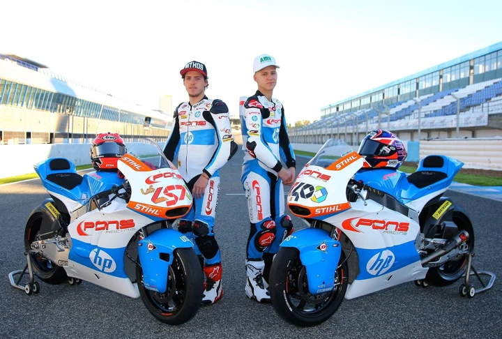 Moto2: il team Pons svela la propria livrea [Foto e Video]