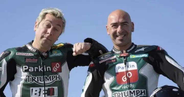 Giuliano Rovelli al via nel CIV a Monza con la Triumph Daytona 675 Factory