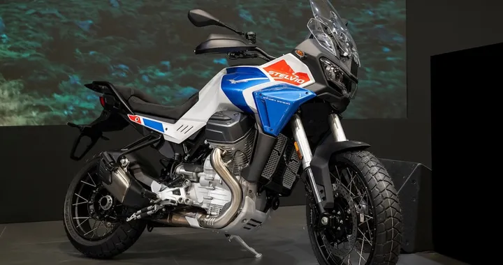 Nuova Stelvio 2026, l’enduro premium di Moto Guzzi protagonista a Eicma 2025