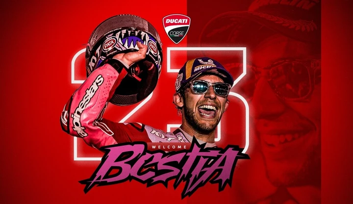 MotoGP, Enea Bastianini in Ducati ufficiale dal 2023