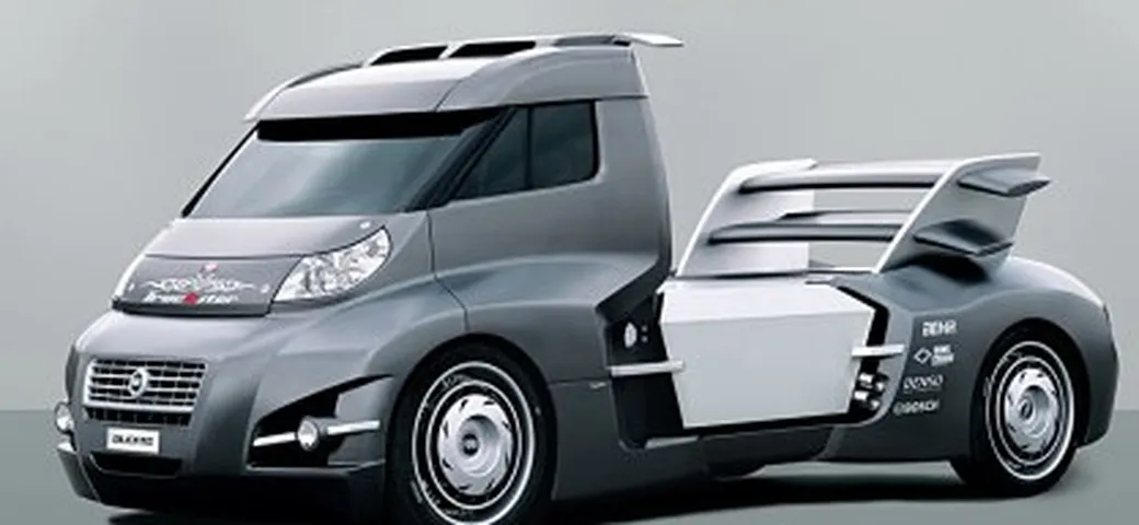 Un Ducato da corsa: Fiat Truckster show-van