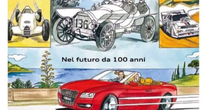 Audi: un fumetto per celebrare i 100 anni