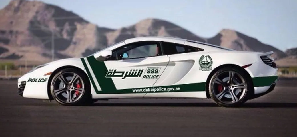 Una McLaren 12C per la Polizia del Dubai
