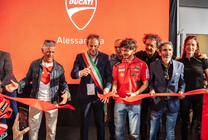 Ducati, inaugurata la concessionaria di Alessandria