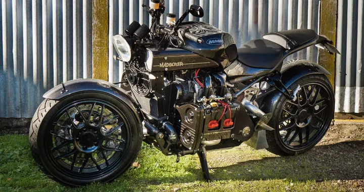 The Madboxer, la moto turbo con il motore di una Subaru Impreza